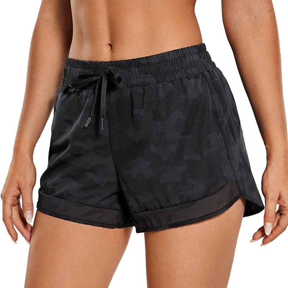 NWT CRZ Sports Shorts lightweight, moisture Wick, back zip pocket